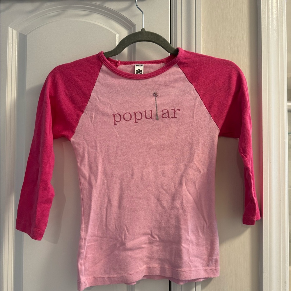 Wicked Broadway Musical Merch American Apparel Pink Long Sleeve Tee